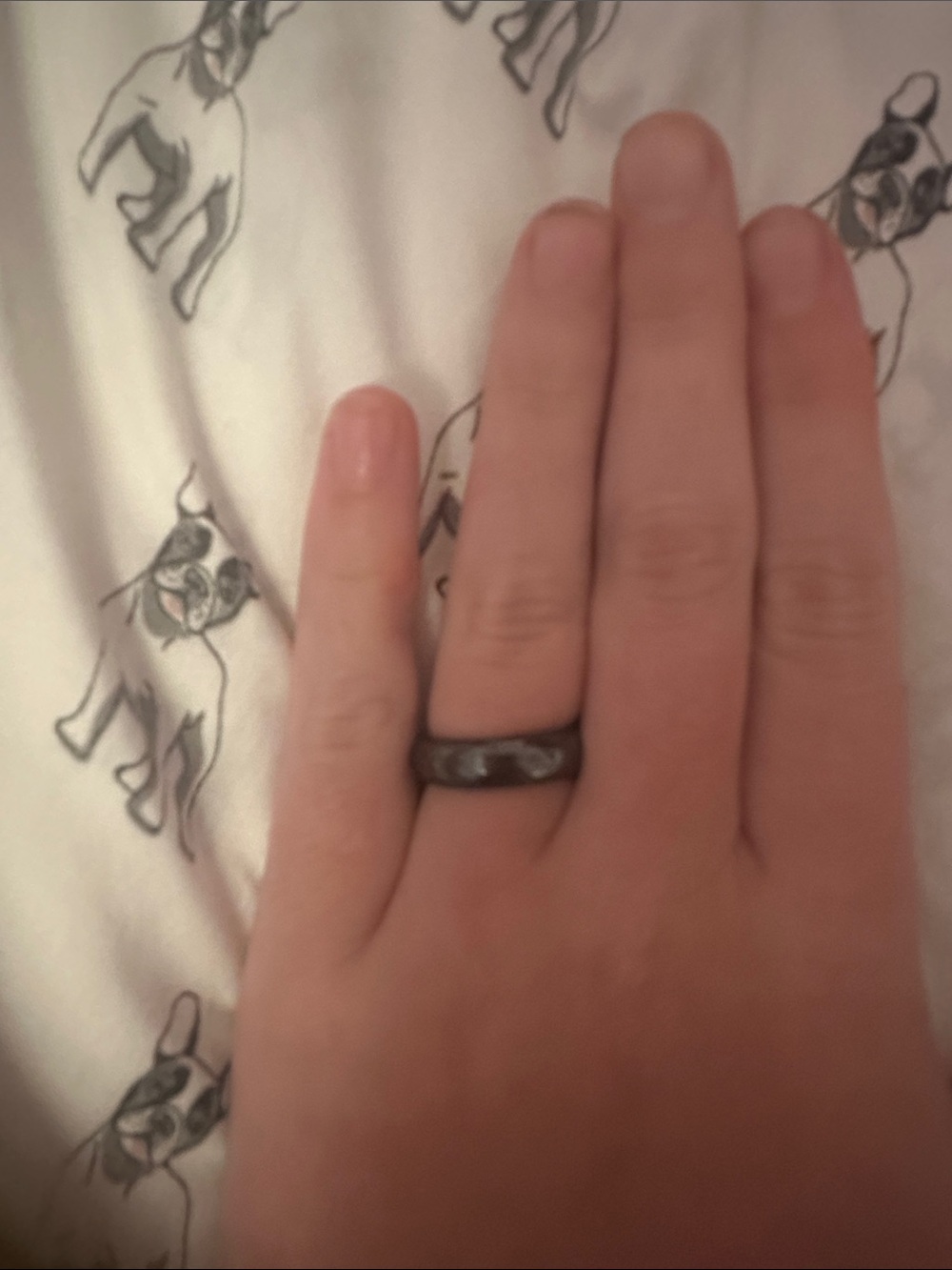 Men's Black Ceramic Wedding Band - Sleek Comfort Fit